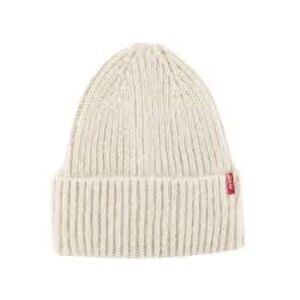 Levi's Cream Knit Beanie